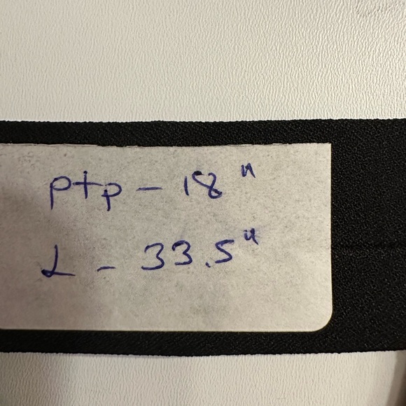 KENDALL + KYLE BLACK MINI DRESS - Picture 5 of 7